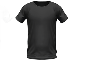 man_with_plain_t_shirt_on_isolate_background